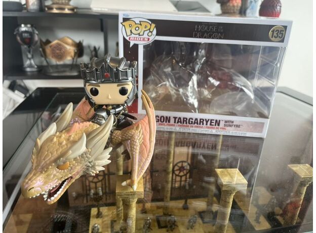 فیگور 9 سانتی فانکو پاپ اگان تارگرین سوار بر سانفایر (135), image 7