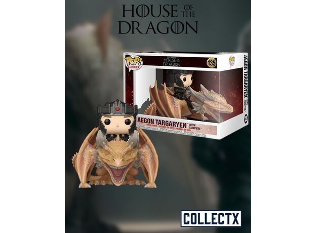 فیگور 9 سانتی فانکو پاپ اگان تارگرین سوار بر سانفایر (135), image 5