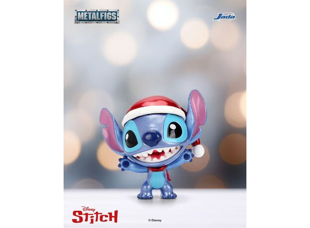 فیگور فلزی 4 سانتی استیچ با کلاه بابانوئل دیزنی Disney, تنوع: 9385261300-Santa hat, image 