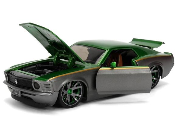 ماشین فلزی فورد موستانگ سری Pink Slips مدل سبز با مقیاس 1:24, image 5