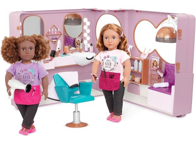 تریلر سالن آرایشی تاشو عروسک های 46 سانتی OG, image 8