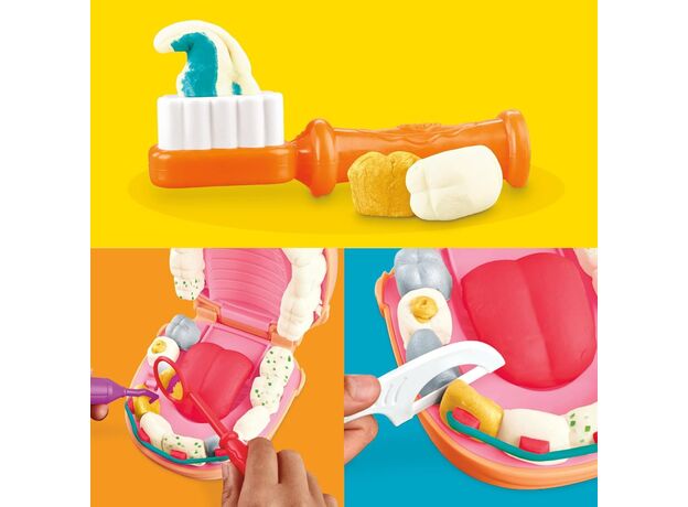 ست خمیربازی دندانپزشکی دکتر دریل مدل پر کردن دندان Play Doh, image 17