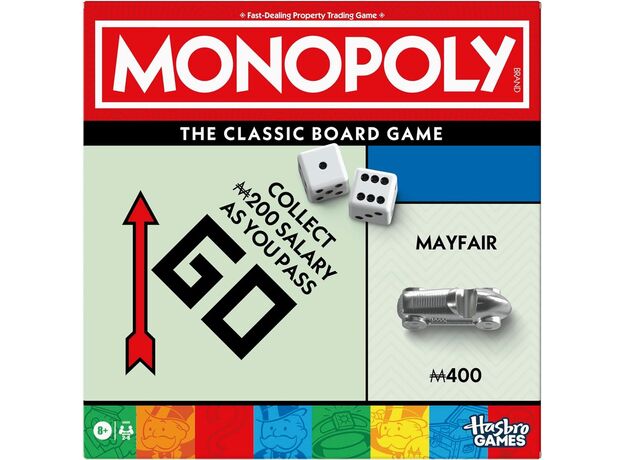 بازی فکری مونوپولی Monopoly اورجینال مدل کلاسیک به همراه نگهدارنده, image 14