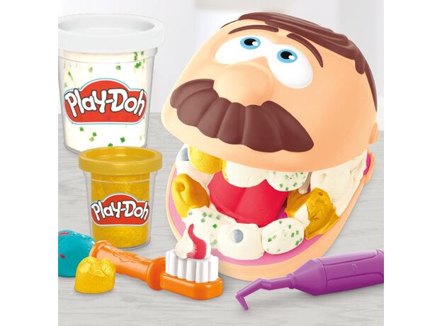 ست خمیربازی دندانپزشکی دکتر دریل مدل پر کردن دندان Play Doh, image 14