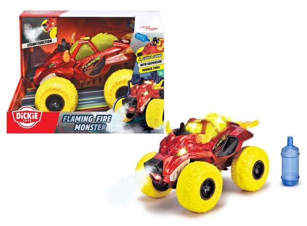 ماشین هیولای آتشین شعله‌ ور Dickie Toys, تنوع: 203754003-Fire Monster, image 