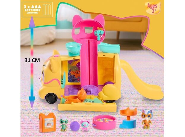 ست ماشین گربه ای SuperKitties به همراه فیگور و اکسسوری, image 4