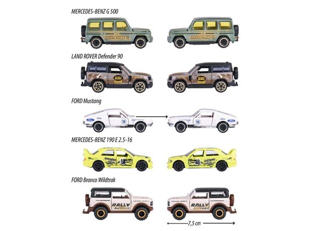 پک 5 تايی ماشين های فلزی Majorette مدل Castheads Series, image 5