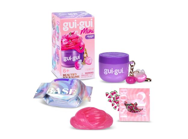 پک ساخت اسلایم معطر مینی گویی گویی Gui Gui مدل Clear, تنوع: 90783-Clear, image 