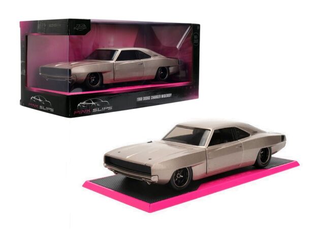 ماشین فلزی دوج چارجر Widebody سری Pink Slips مدل بژ با مقیاس 1:24, image 