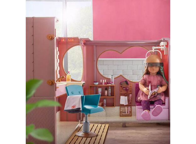 تریلر سالن آرایشی تاشو عروسک های 46 سانتی OG, image 4