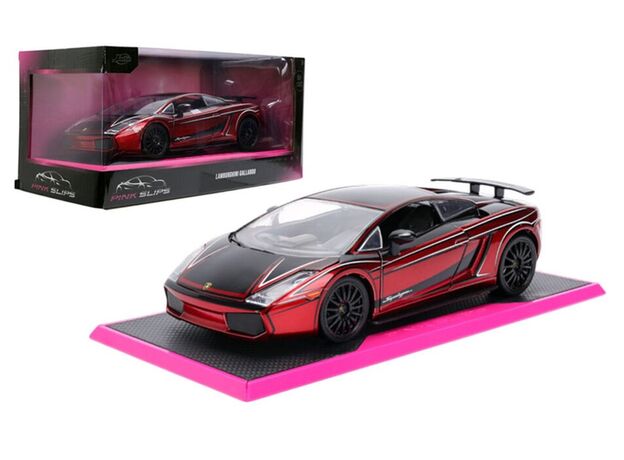 ماشین فلزی لامبورگینی گالاردو سری Pink Slips مدل قرمز با مقیاس 1:24, image 