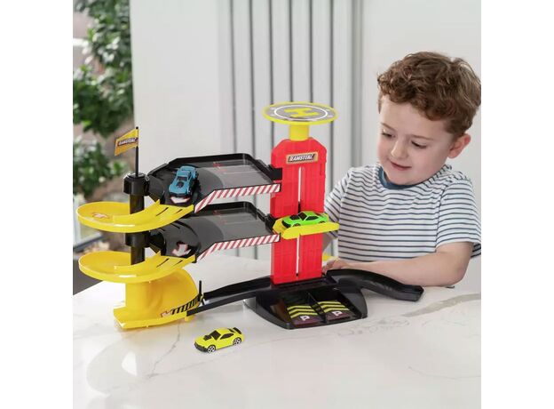 ست پارکینگ شهری و گاراژ 3 طبقه Teamsterz به همراه 5 ماشین, image 2