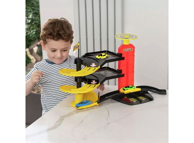 ست پارکینگ شهری و گاراژ 3 طبقه Teamsterz به همراه 5 ماشین, image 3