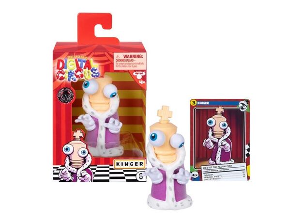 فیگور کلکسیونی 10 سانتی سیرک دیجیتال شگفت انگیز مدل Kinger, image 