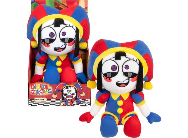 عروسک پولیشی 30 سانتی سیرک دیجیتال شگفت انگیز مدل Pomni, image 