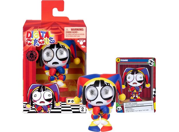 فیگور کلکسیونی 10 سانتی سیرک دیجیتال شگفت انگیز مدل Pomni, image 