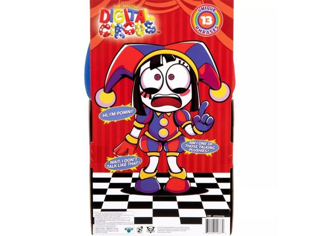 عروسک پولیشی 30 سانتی سخنگوی  سیرک دیجیتال شگفت انگیز مدل پامنی, image 6