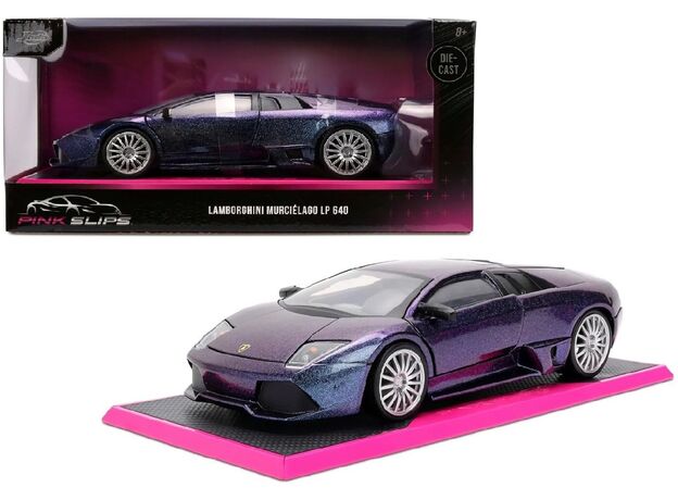 ماشین فلزی لامبورگینی مورسیه لاگو سری Pink Slips مدل بنفش با مقیاس 1:24, image 