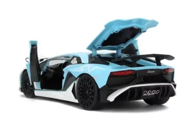 ماشین فلزی لامبورگینی اونتادور SV سری Pink Slips مدل سفید با مقیاس 1:24, image 8