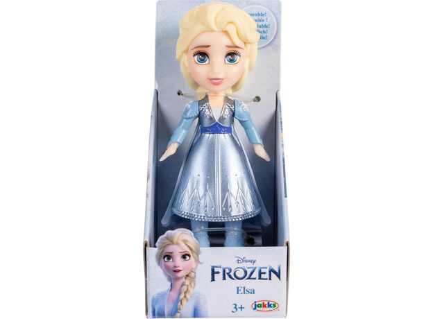 عروسک 8 سانتی پرنسس السا با لباس آبی Disney Frozen, image 4