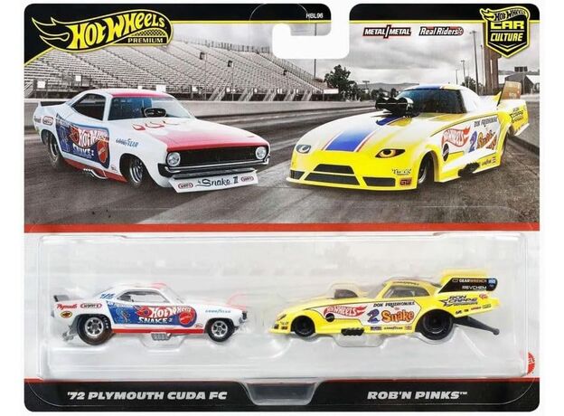 پک دو تایی ماشین های Hot wheels premium سری Car Culture مدل Plymouth, image 9
