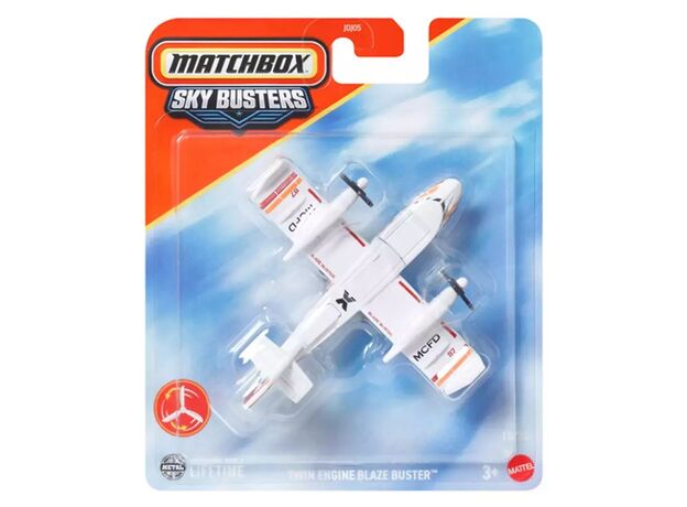 هواپیما فلزی Match Box سری Sky Busters مدل Twin Engine Blaze Buster, image 