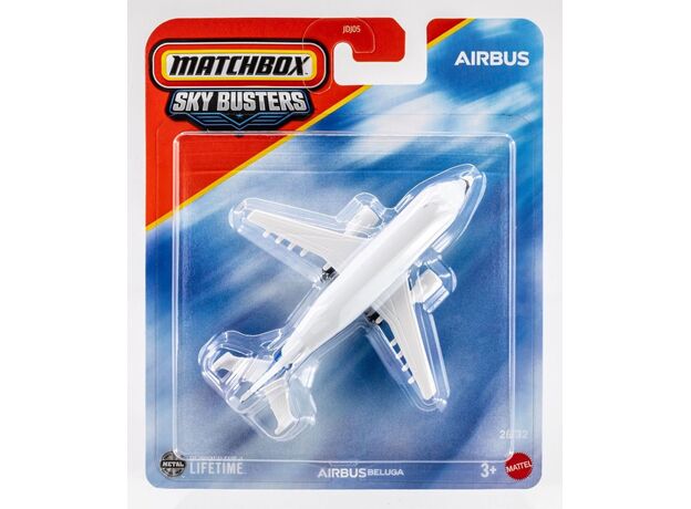 هواپیما فلزی Match Box سری Sky Busters مدل Airbus Beluga, image 