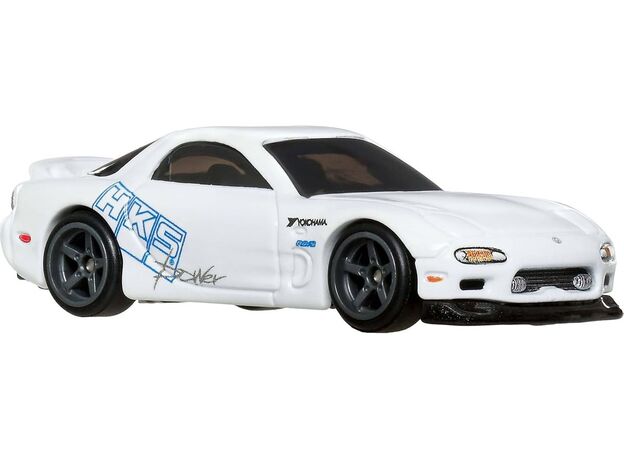 پک تکی ماشین Hot Wheels Premium سری Fast and Furious مدل Mazda RX-7 FD, image 2