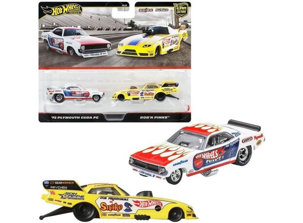 پک دو تایی ماشین های Hot wheels premium سری Car Culture مدل Plymouth, image 10