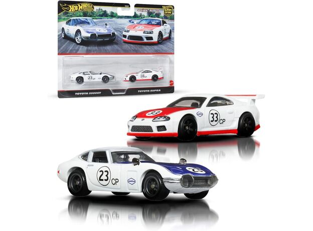 پک دو تایی ماشین های Hot wheels premium سری Car Culture مدل Toyota, image 