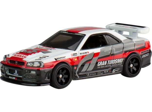 پک تکی ماشین  Hot Wheels Premium سری POP Culture مدل Nissan Skyline GT-R (BNR34), image 2