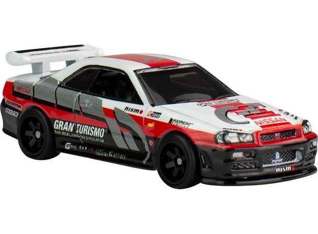 پک تکی ماشین  Hot Wheels Premium سری POP Culture مدل Nissan Skyline GT-R (BNR34), image 6