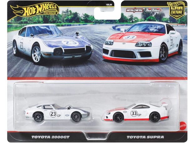 پک دو تایی ماشین های Hot wheels premium سری Car Culture مدل Toyota, image 7