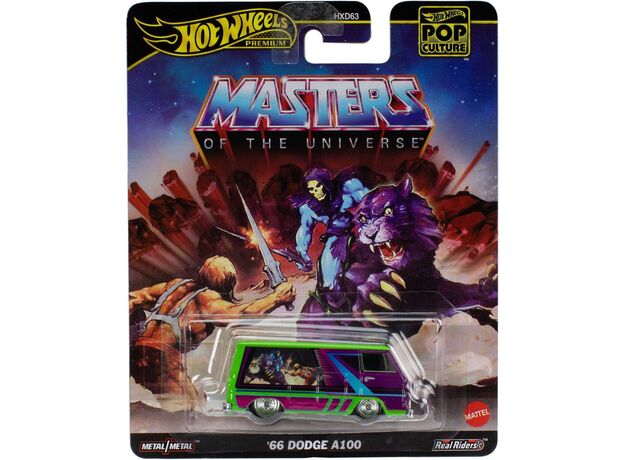 پک تکی ماشین  Hot Wheels Premium سری POP Culture مدل 66 Dodge A100, تنوع: HXD63-A100, image 