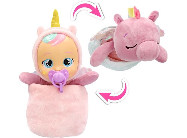 عروسک 2 در 1 لونا و پاپی 30 سانتی  Cry Babiesسری Goodnight Friends, image 6