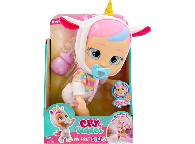 دریمی عروسک 30 سانتی Cry Babies در اولین قدم‌ ها, تنوع: 927889-Dreamy, image 8