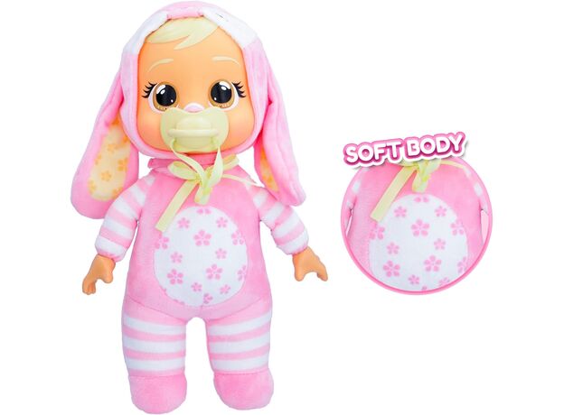 لولا عروسک 24 سانتی Cry Babies با لباس صورتی, image 3