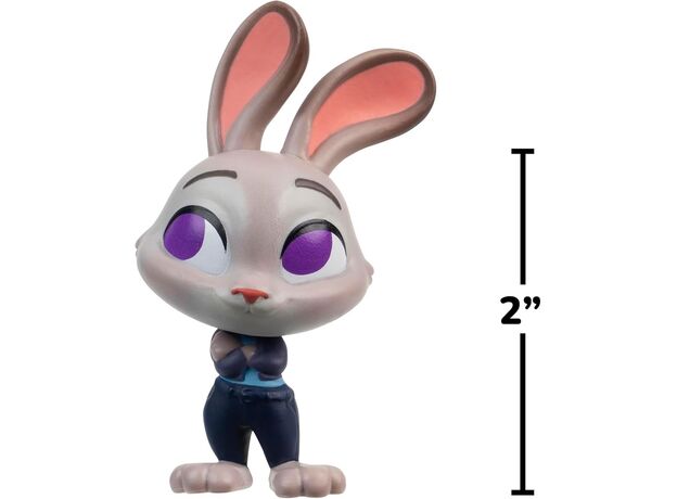 پک 2 تایی فیگورهای 5 سانتی Zootropolis 2 مدل جودی هاپس, تنوع: ZOTP0059-Judy, image 3