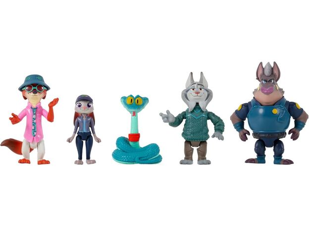 پک 5 تایی فیگورهای 7 سانتی Zootropolis 2, image 6