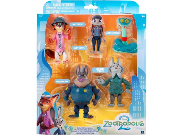 پک 5 تایی فیگورهای 7 سانتی Zootropolis 2, image 8