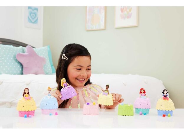 عروسک سورپرایزی کاپ کیکی پرنسس دیزنی Disney Princess, image 2
