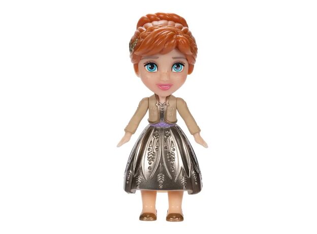 عروسک 8 سانتی پرنسس آنا با لباس طلایی Disney Frozen, image 2