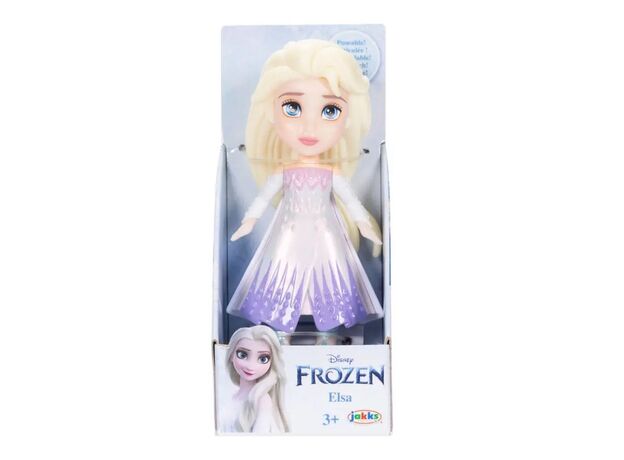 عروسک 8 سانتی پرنسس السا با لباس سفید Disney Frozen, image 3