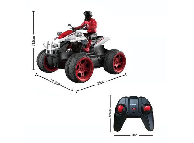 موتور چهار چرخ کنترلی دودزا Crazon با مقیاس 1:16, image 11