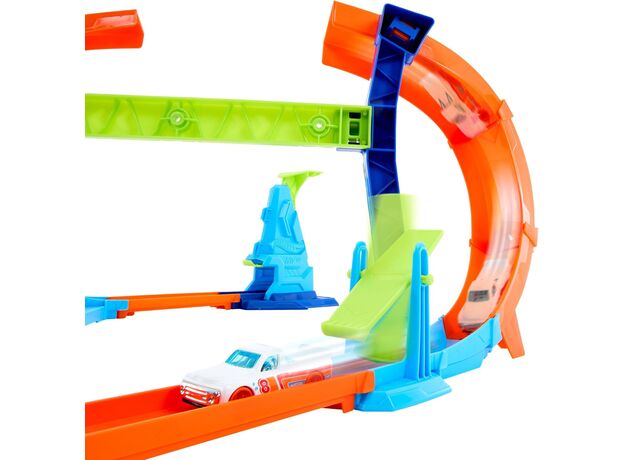پیست ماشین های Hot Wheels سری Stunt Tracks مدل Corkscrew Jump Champion, image 3