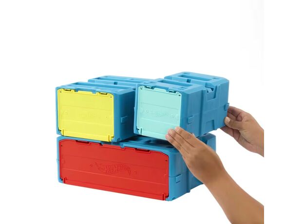 پیست ماشین های Hot Wheels سری Track Builder مدل Flame Stunt Pack, image 5