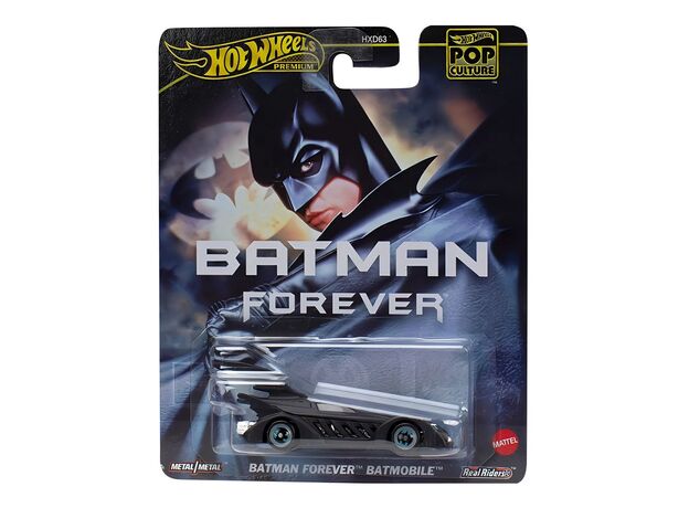 پک تکی ماشین Hot Wheels Premium  سری POP Culture مدل Batmobile, image 