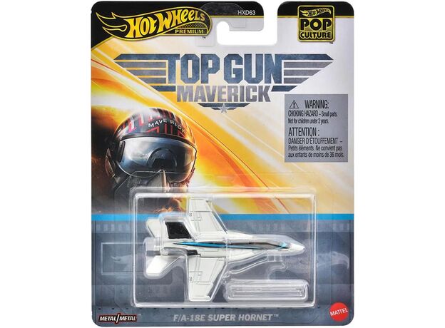 پک تکی Hot Wheels Premium  سری POP Culture مدل F/A-18E Super Hornet, image 