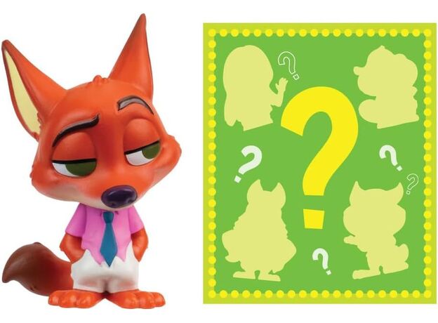 پک 2 تایی فیگورهای 5 سانتی Zootropolis 2 مدل نیک وایلد, تنوع: ZOTP0059-Nick, image 