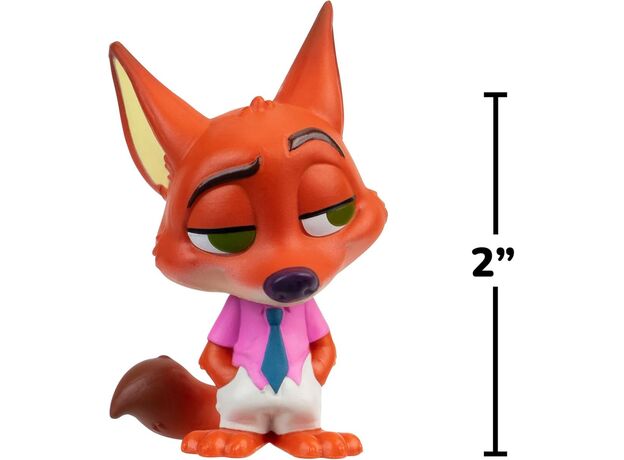 پک 2 تایی فیگورهای 5 سانتی Zootropolis 2 مدل نیک وایلد, تنوع: ZOTP0059-Nick, image 2